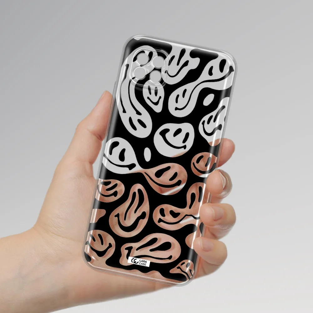 Smiley Faces Huawei Nova 7I Clear Tpu Case