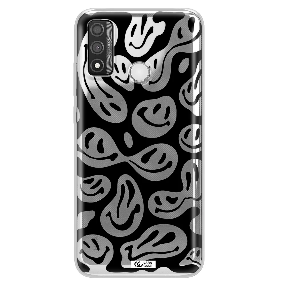 Smiley Faces Huawei P Smart 2020 Clear TPU Case