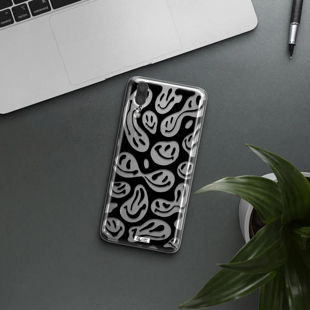 Smiley Faces Huawei P20 Clear TPU Case