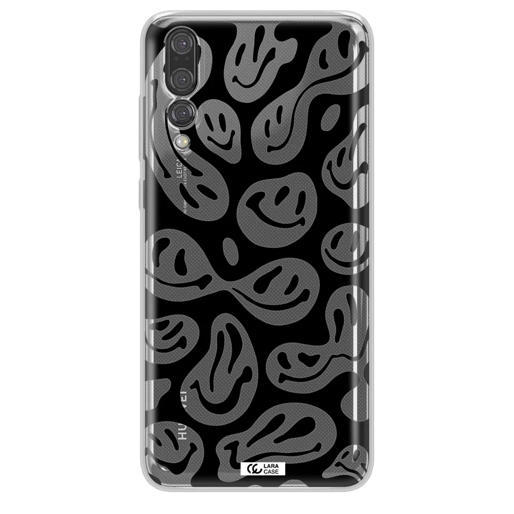 Smiley Faces Huawei P20 Pro Clear TPU Case