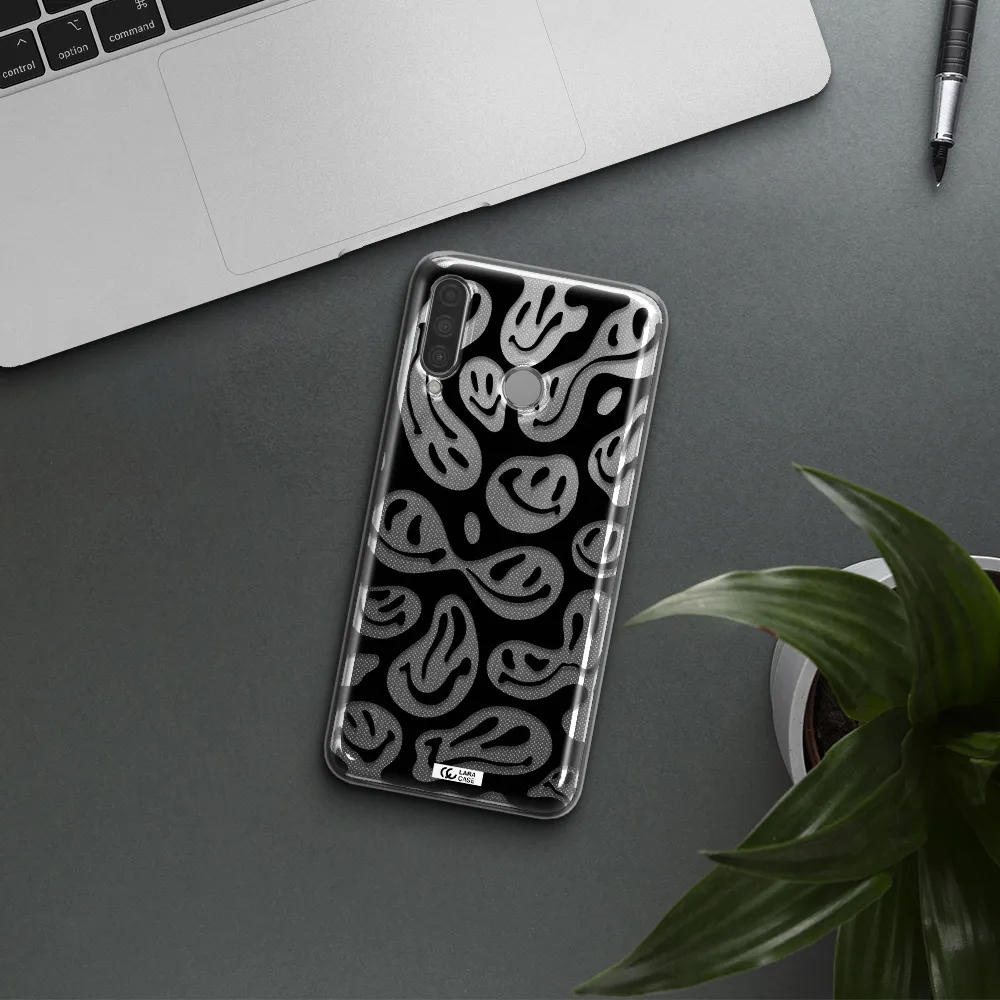 Smiley Faces Huawei P30 Lite Clear TPU Case