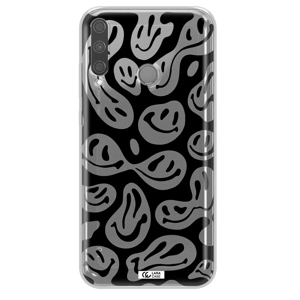 Smiley Faces Huawei P40 Lite E Clear TPU Case