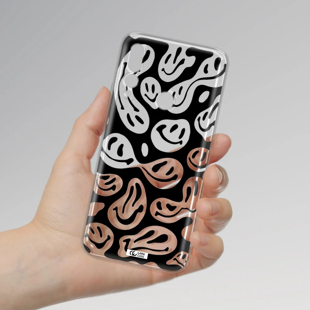 Smiley Faces Huawei Y9 Prime 2019 Clear TPU Case