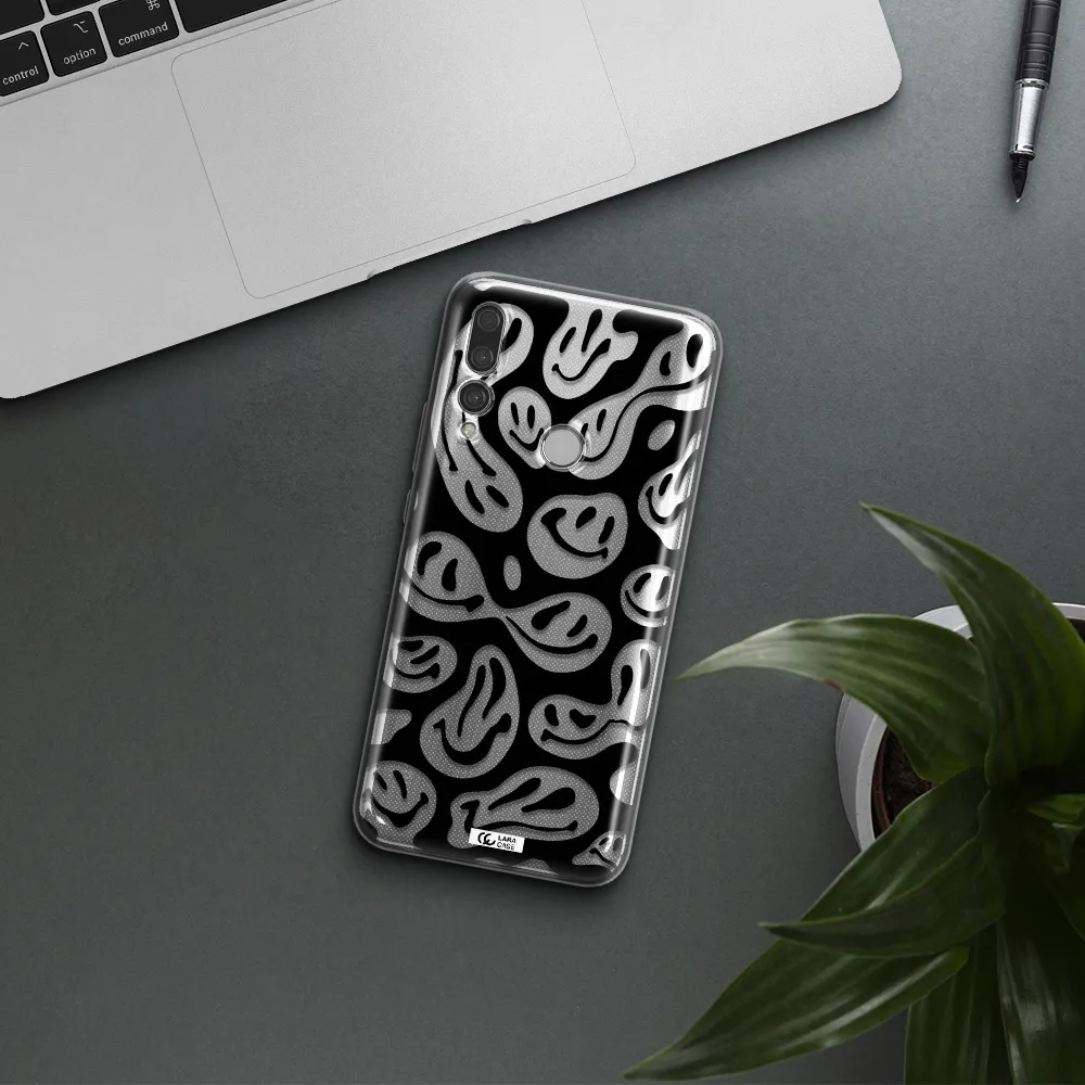 Smiley Faces Huawei Y9 Prime 2019 Clear TPU Case
