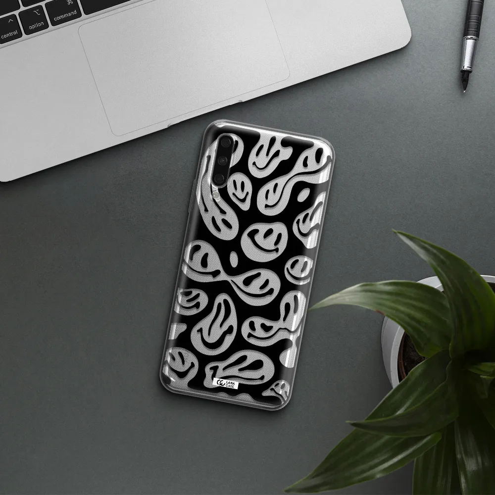 Smiley Faces Huawei Y9S Clear Tpu Case