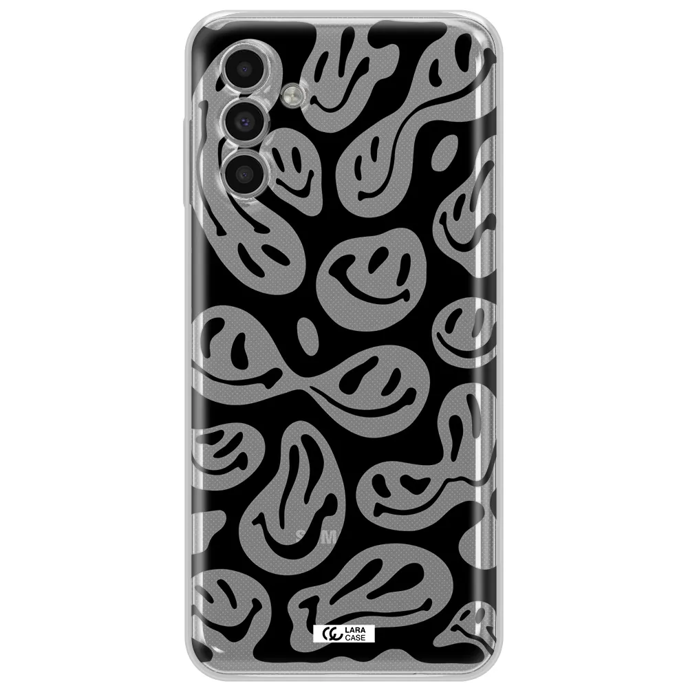 Smiley Faces Samsung A13 5G Clear Tpu Case