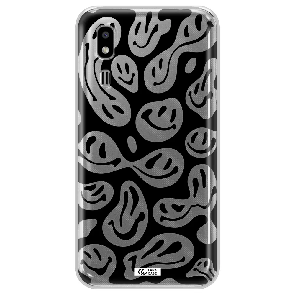 Smiley Faces Samsung A2 Core Clear TPU Case