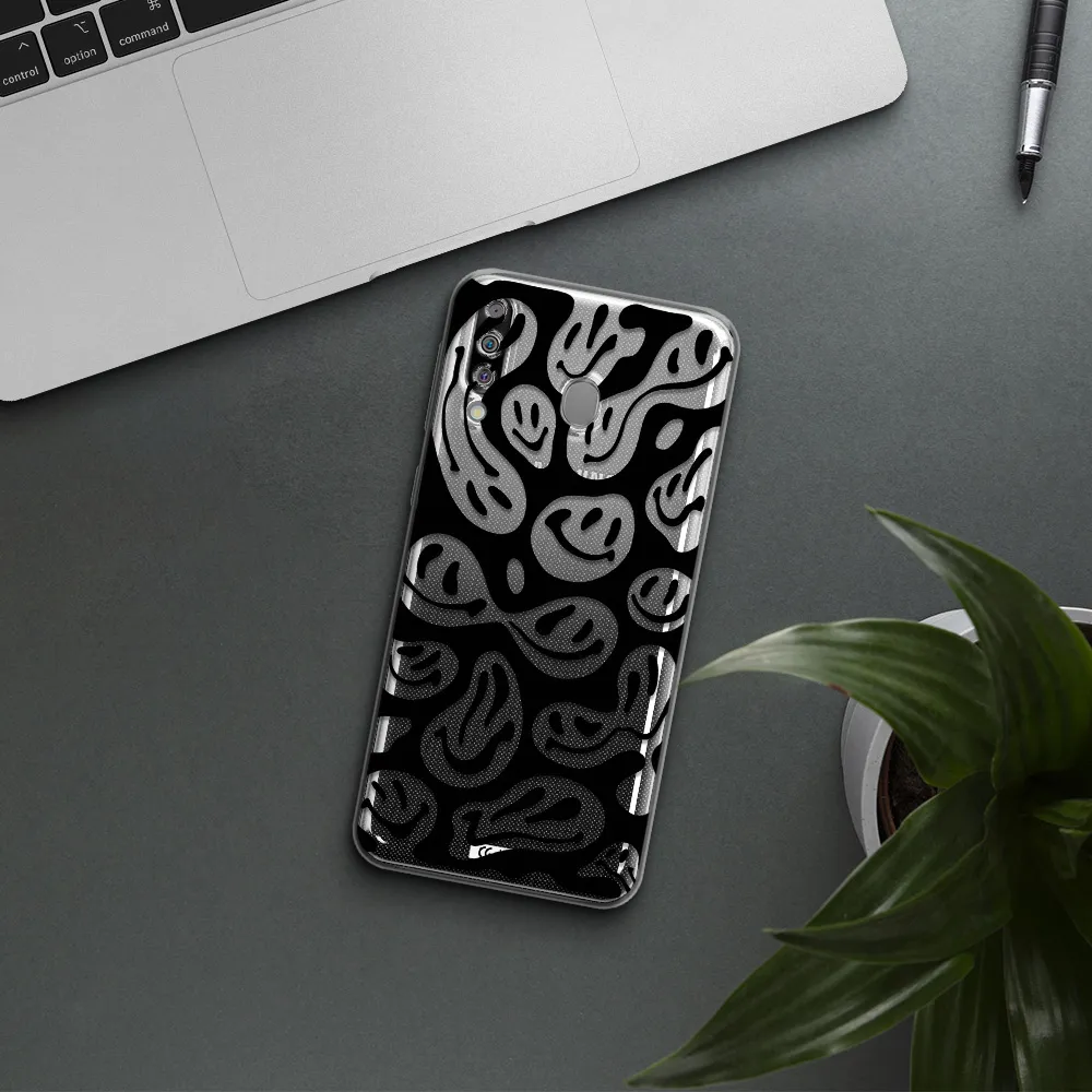 Smiley Faces Samsung M30 Clear TPU Case
