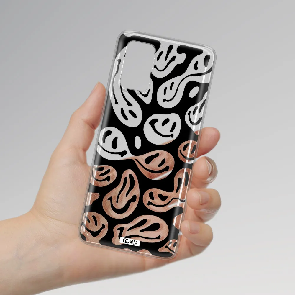 Smiley Faces Samsung S 20 Plus Clear TPU Case