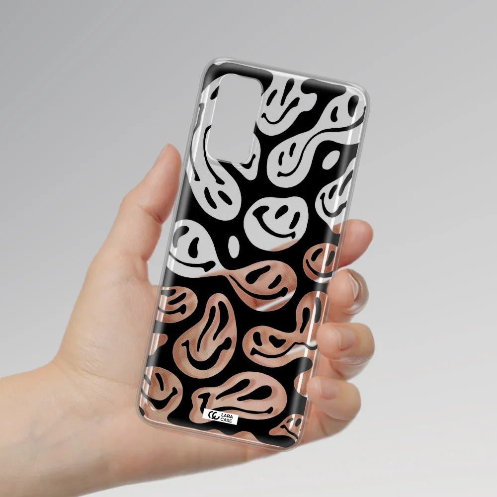 Smiley Faces Samsung S20 Clear TPU Case