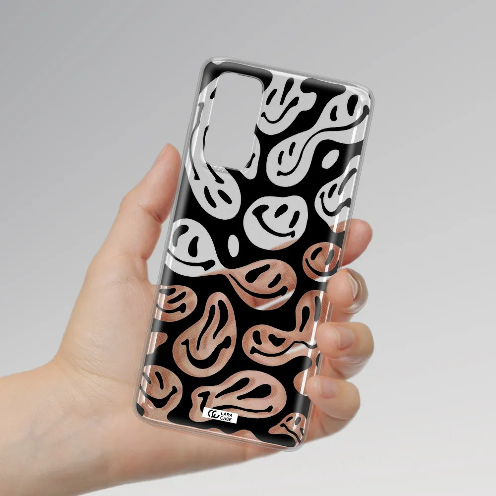 Smiley Faces Samsung S20 Fe Clear TPU Case