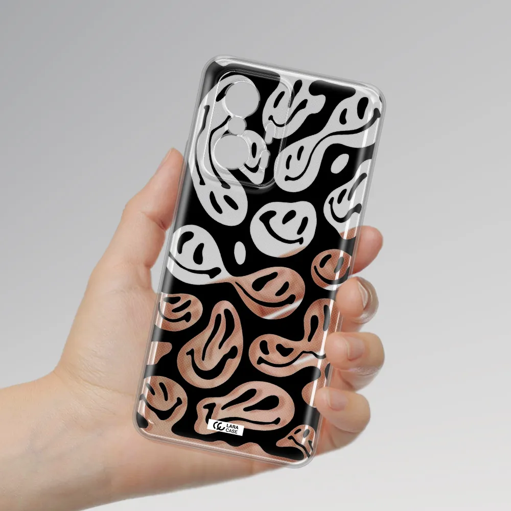 Smiley Faces Xiaomi 11T Clear Tpu Case