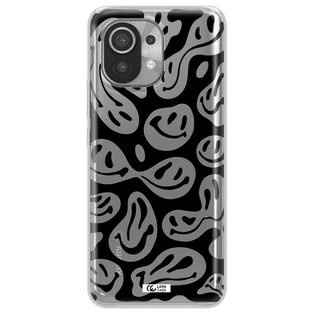 Smiley Faces Xiaomi Mi 11 Clear TPU Case
