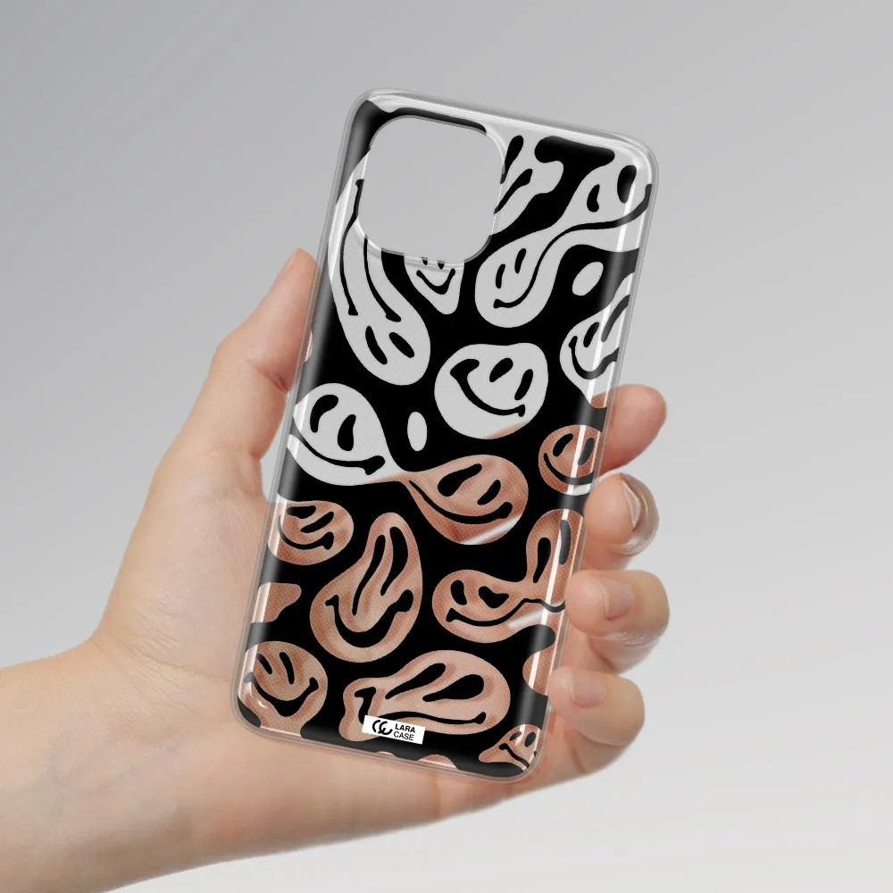 Smiley Faces Xiaomi Mi 11 Lite Clear TPU Case