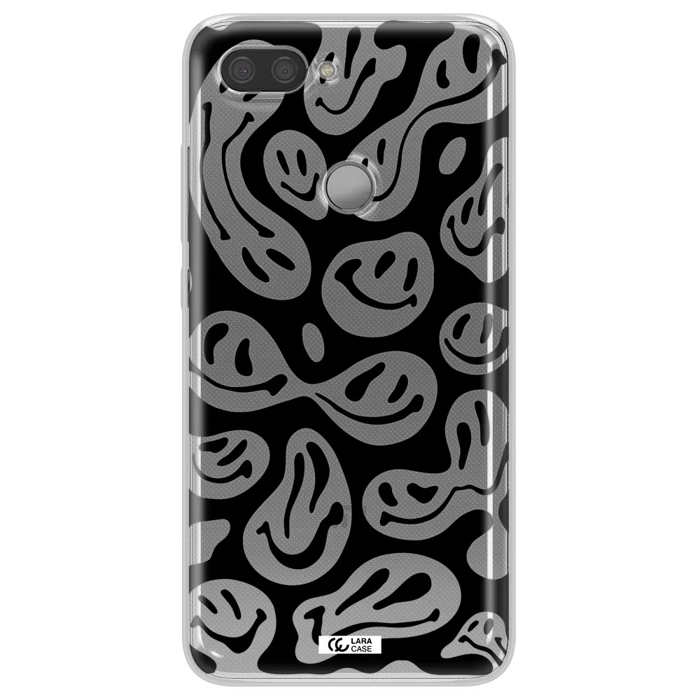 Smiley Faces Xiaomi Mi 8 Lite Clear TPU Case