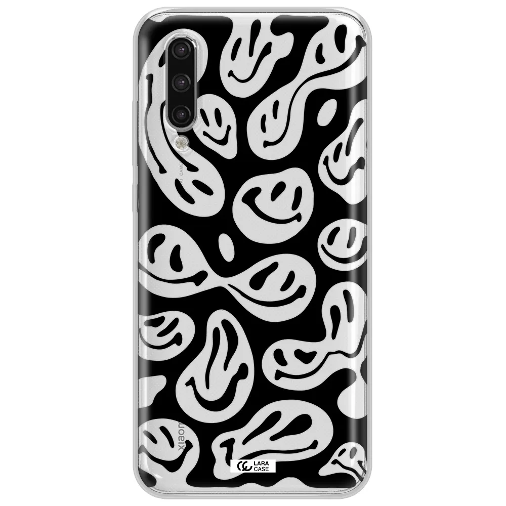 Smiley Faces Xiaomi Mi 9 Lite Clear Tpu Case