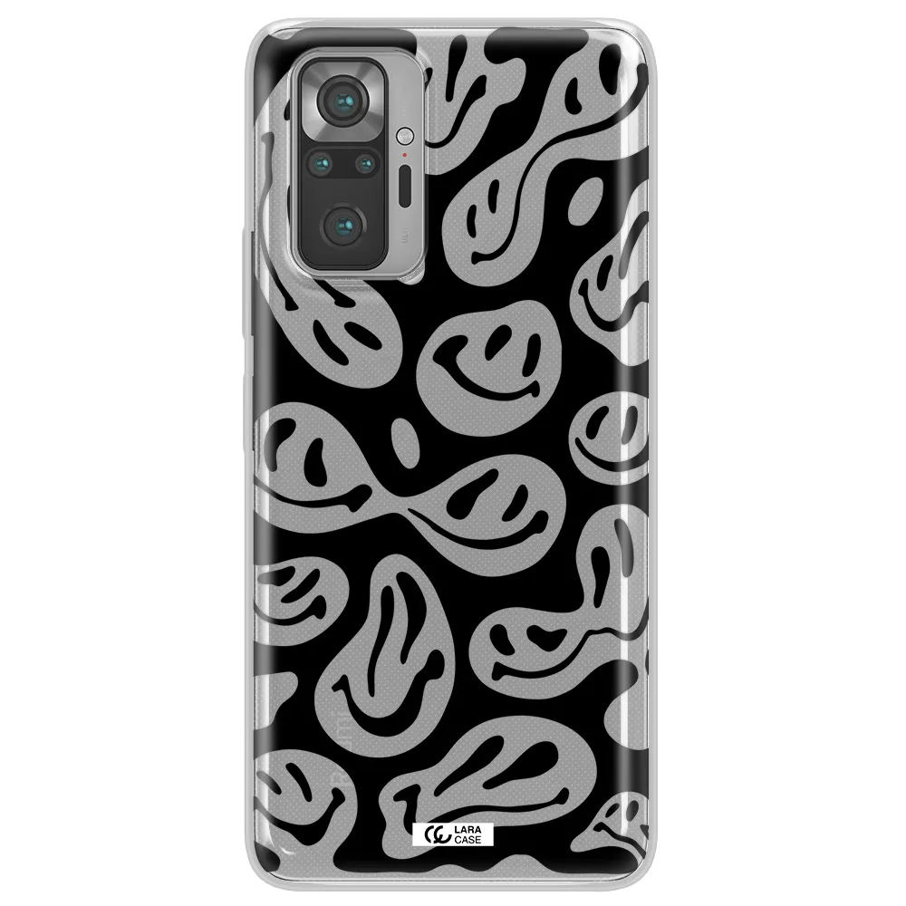 Smiley Faces Xiaomi Note 10 Pro Clear TPU Case