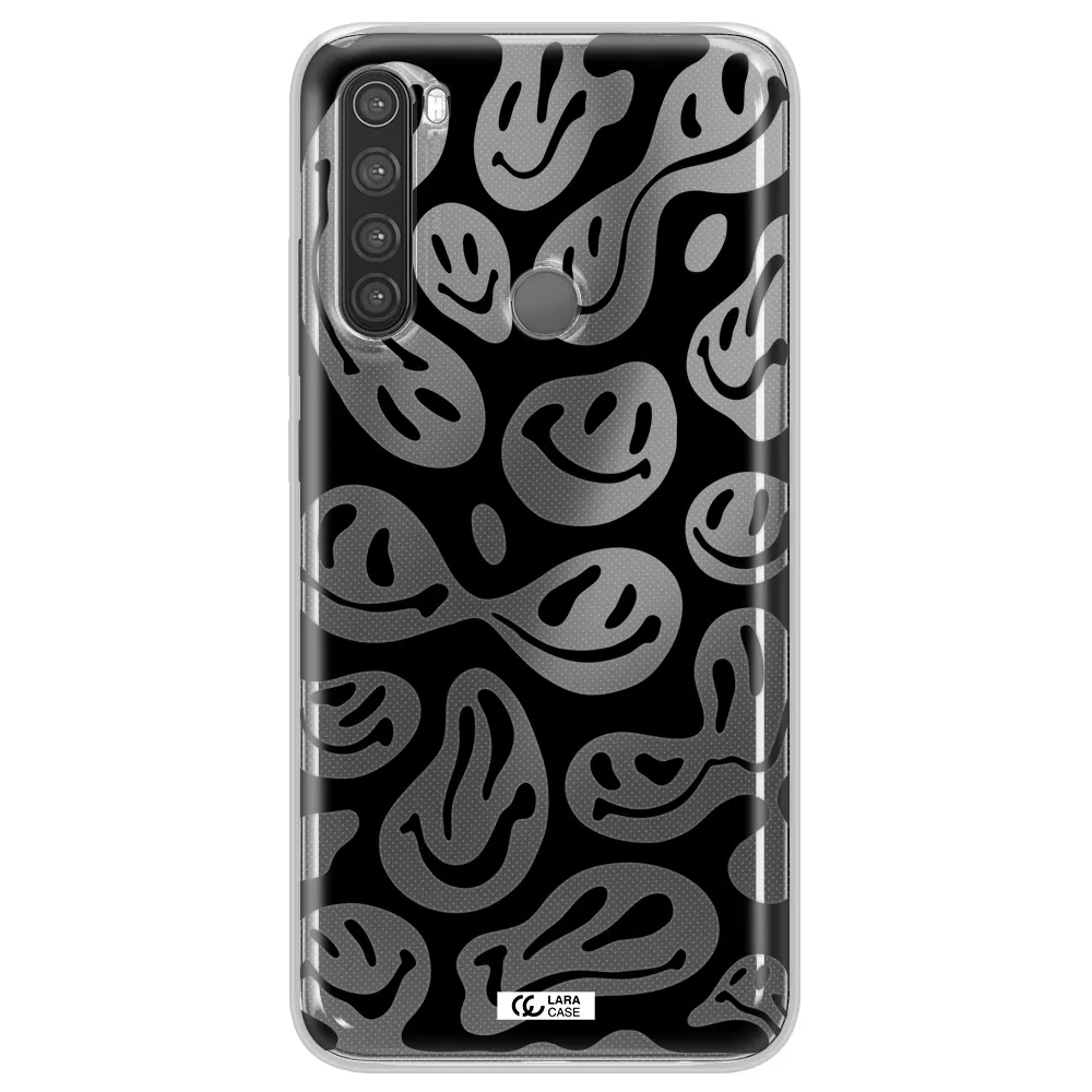 Smiley Faces Xiaomi Note 8 Clear TPU Case