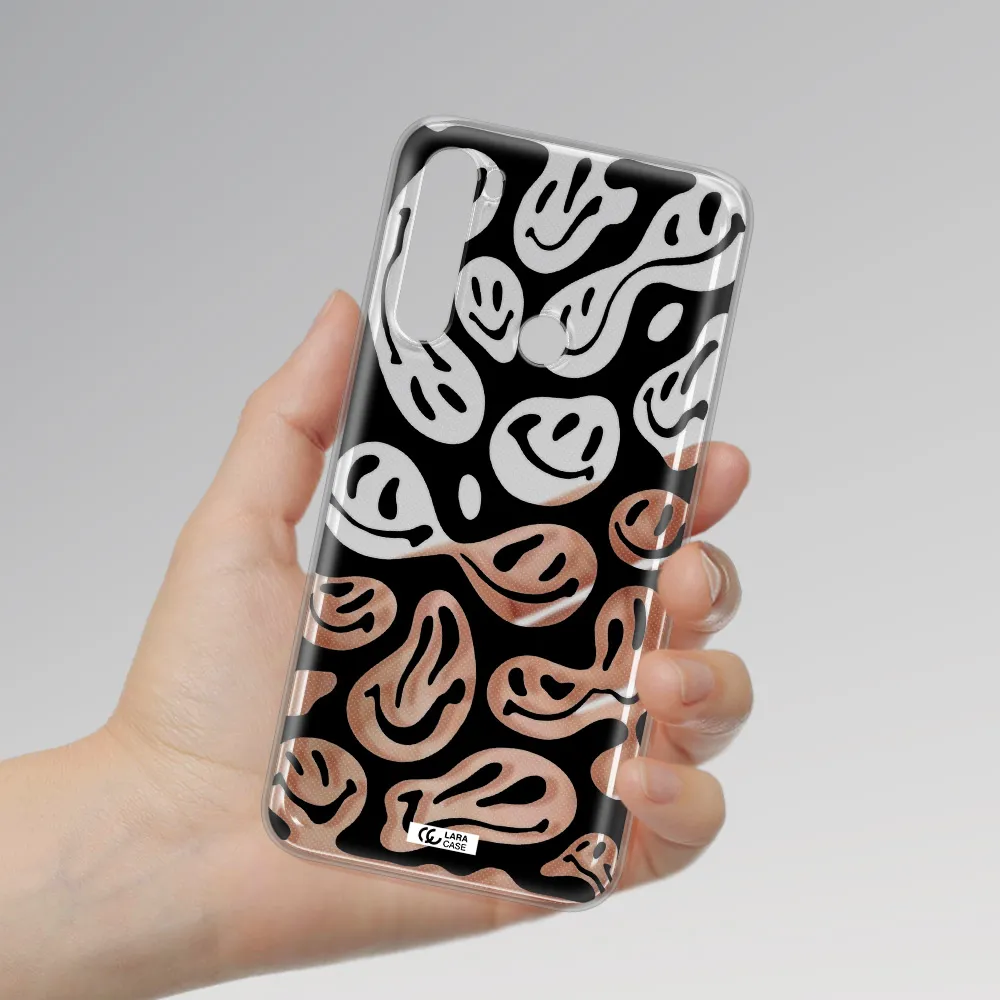 Smiley Faces Xiaomi Note 8 Clear TPU Case
