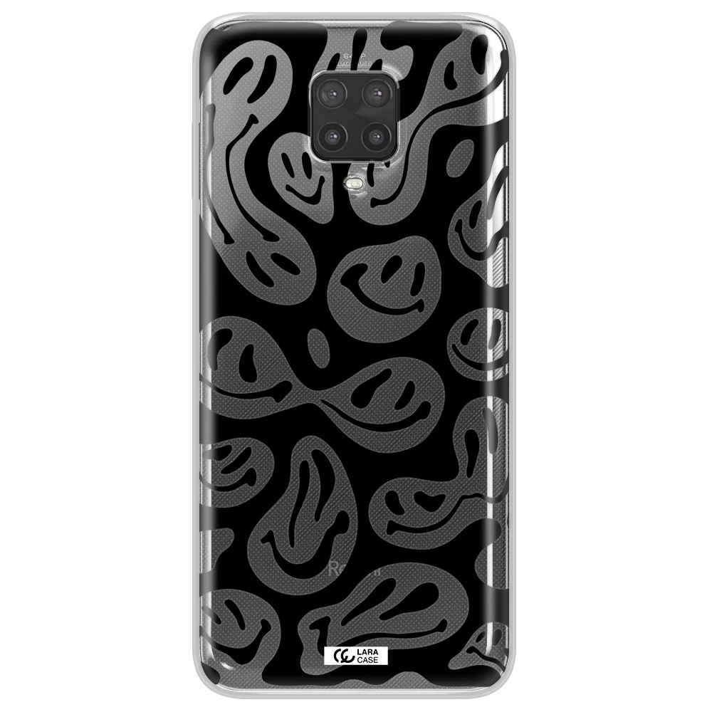 Smiley Faces Xiaomi Note 9 Pro Clear TPU Case