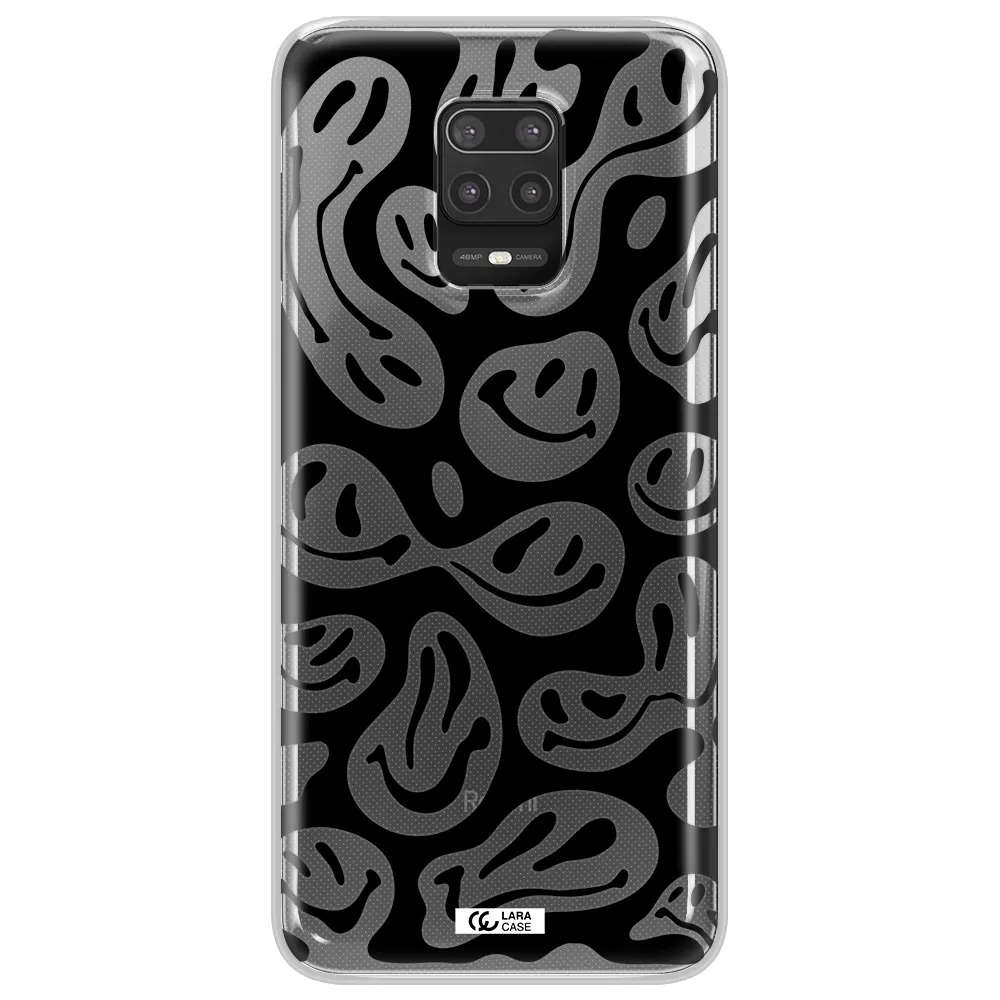 Smiley Faces Xiaomi Note 9S Clear TPU Case
