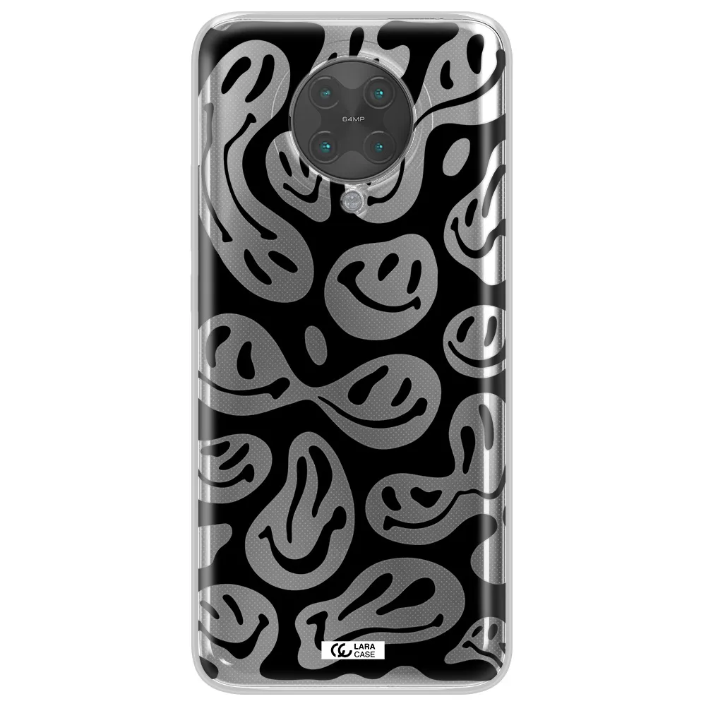 Smiley Faces Xiaomi Poco F2 Pro Clear TPU Case