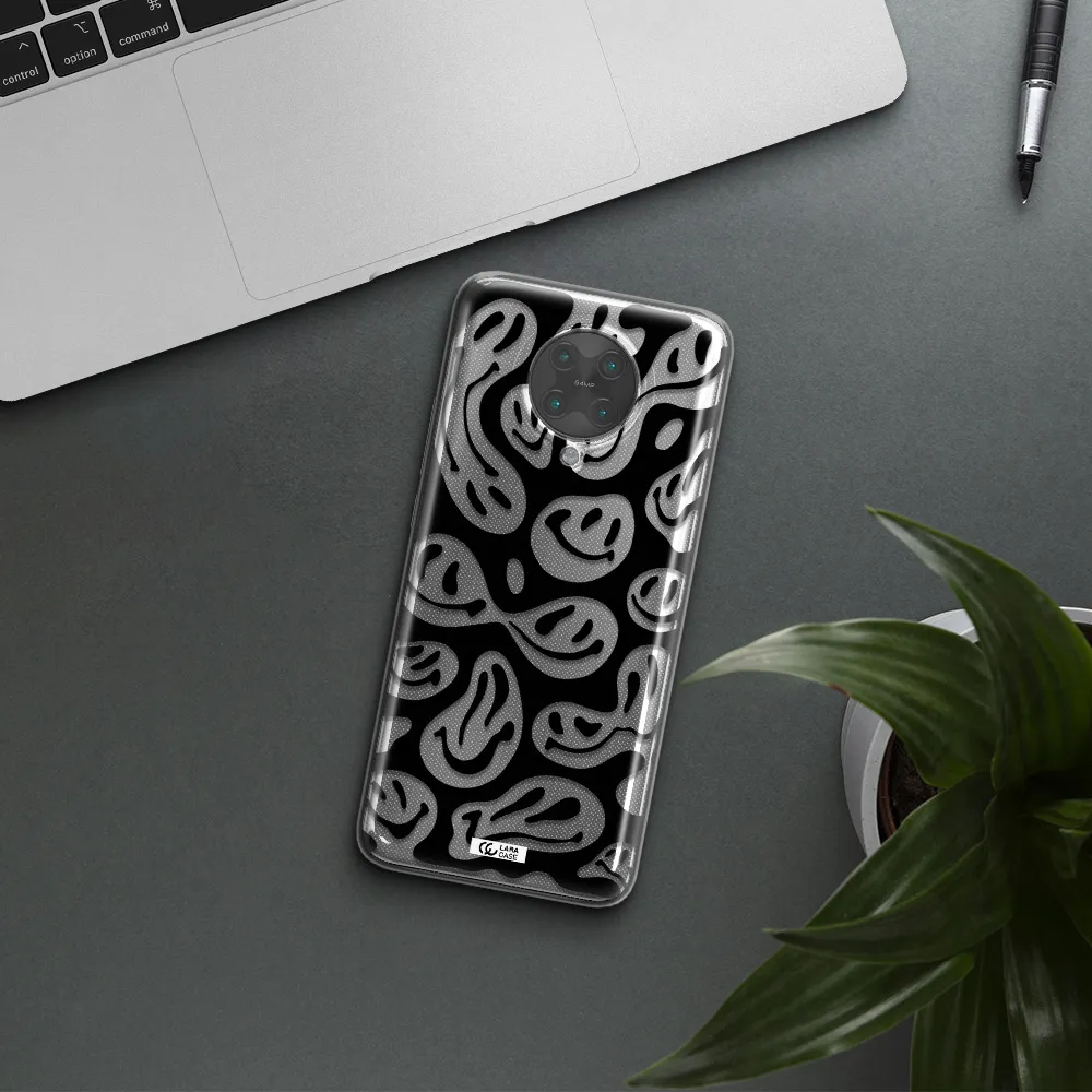 Smiley Faces Xiaomi Poco F2 Pro Clear TPU Case
