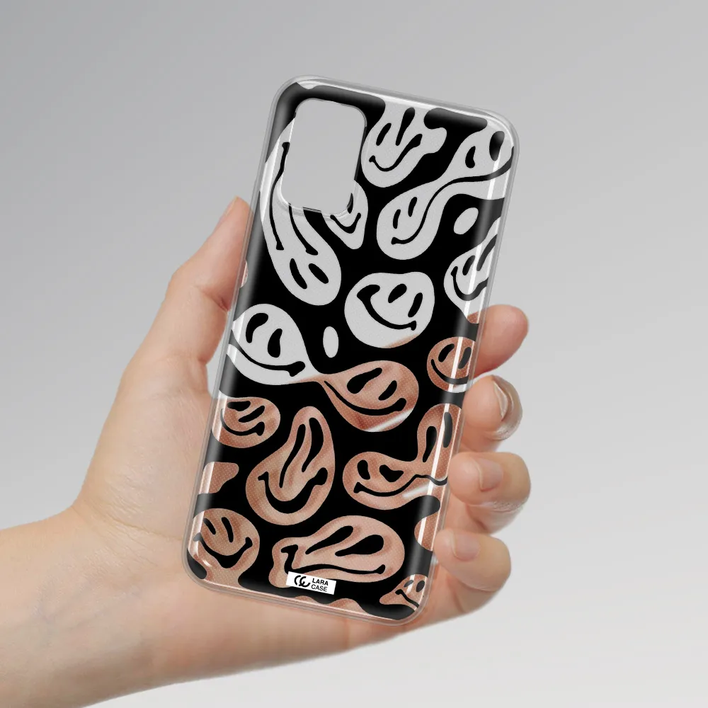 Smiley Faces Xiaomi Poco M3 Clear TPU Case