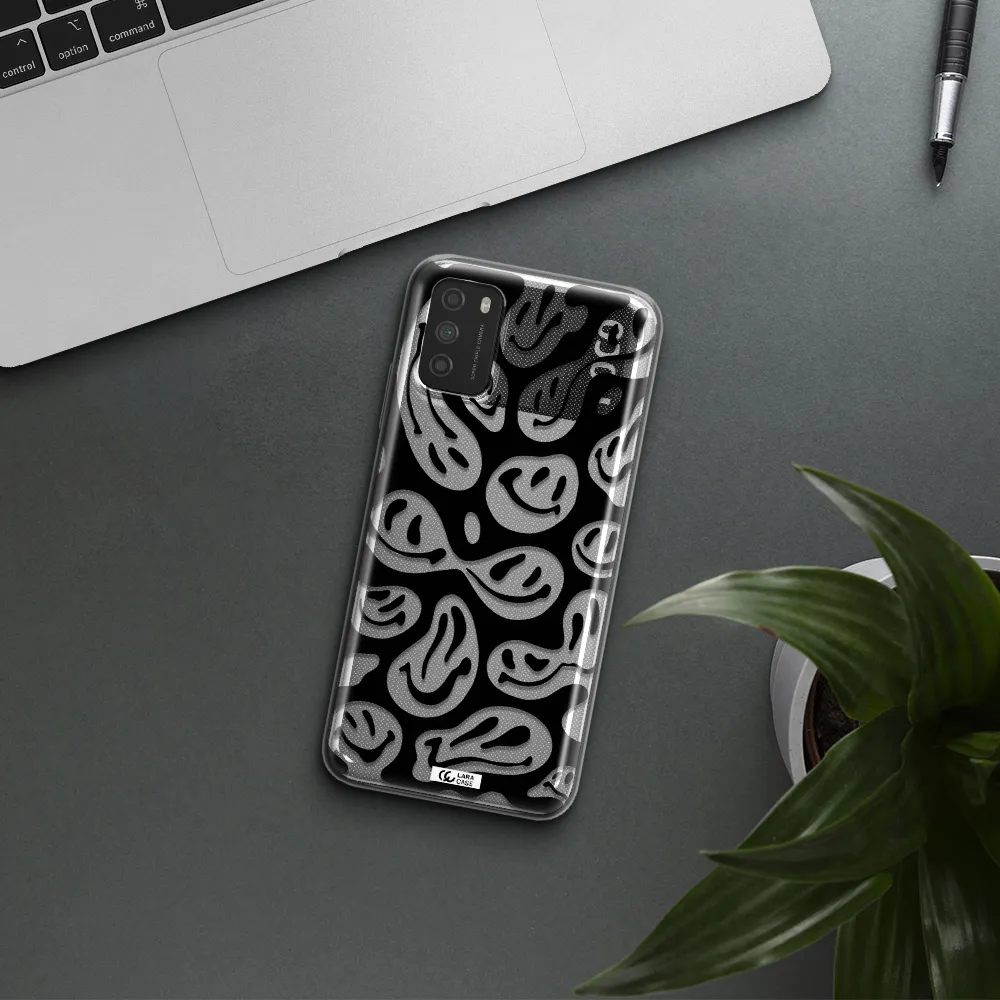 Smiley Faces Xiaomi Poco M3 Clear TPU Case
