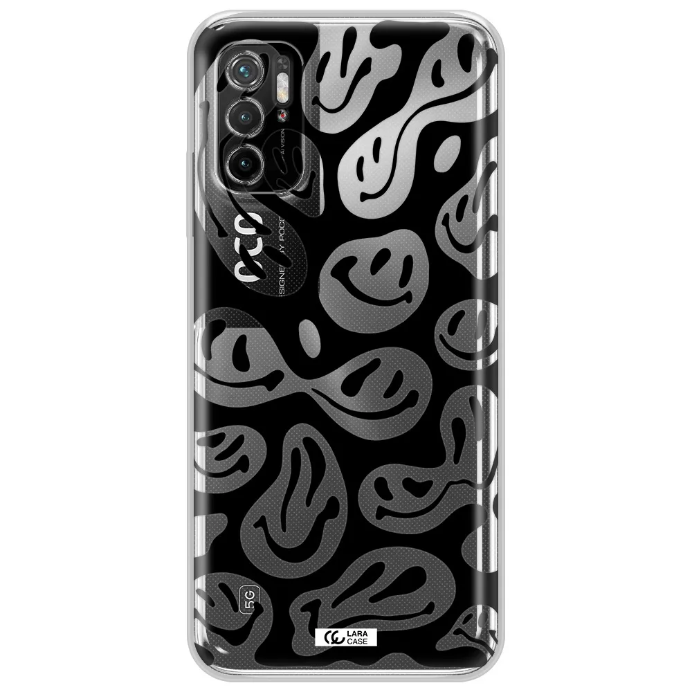 Smiley Faces Xiaomi Poco M3 Pro Clear Tpu Case