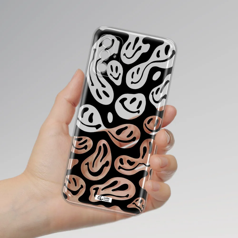 Smiley Faces Xiaomi Poco M4 Pro 5G Clear Tpu Case