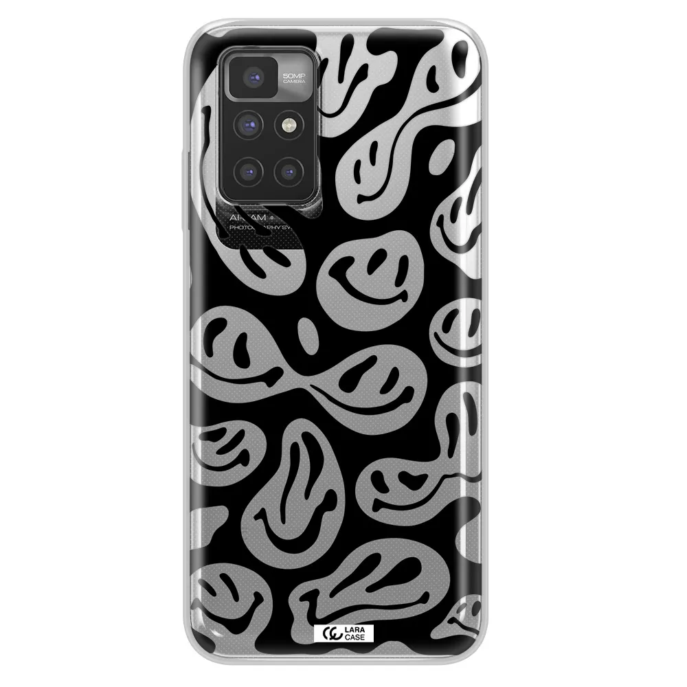 Smiley Faces Xiaomi Redmi 10 Clear TPU Case