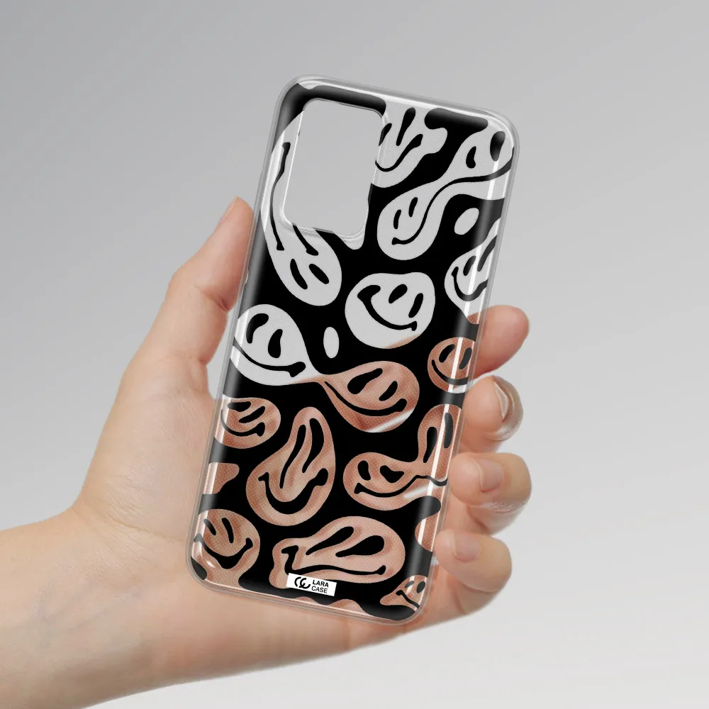 Smiley Faces Xiaomi Redmi 10 Clear TPU Case