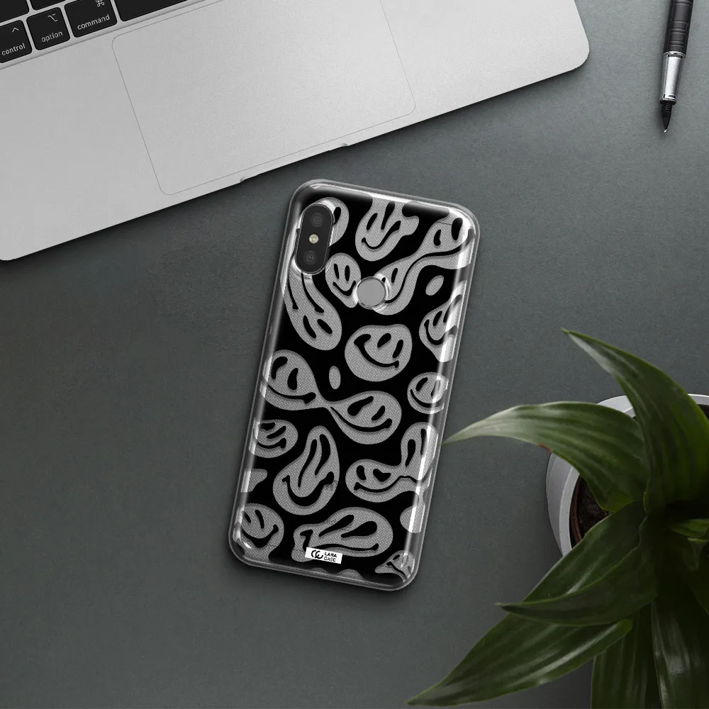 Smiley Faces Xiaomi Redmi 6 Pro Clear TPU Case