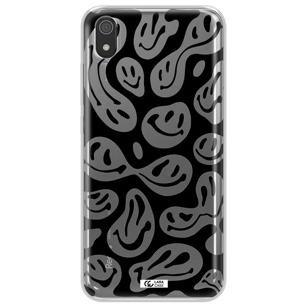 Smiley Faces Xiaomi Redmi 7A Clear TPU Case