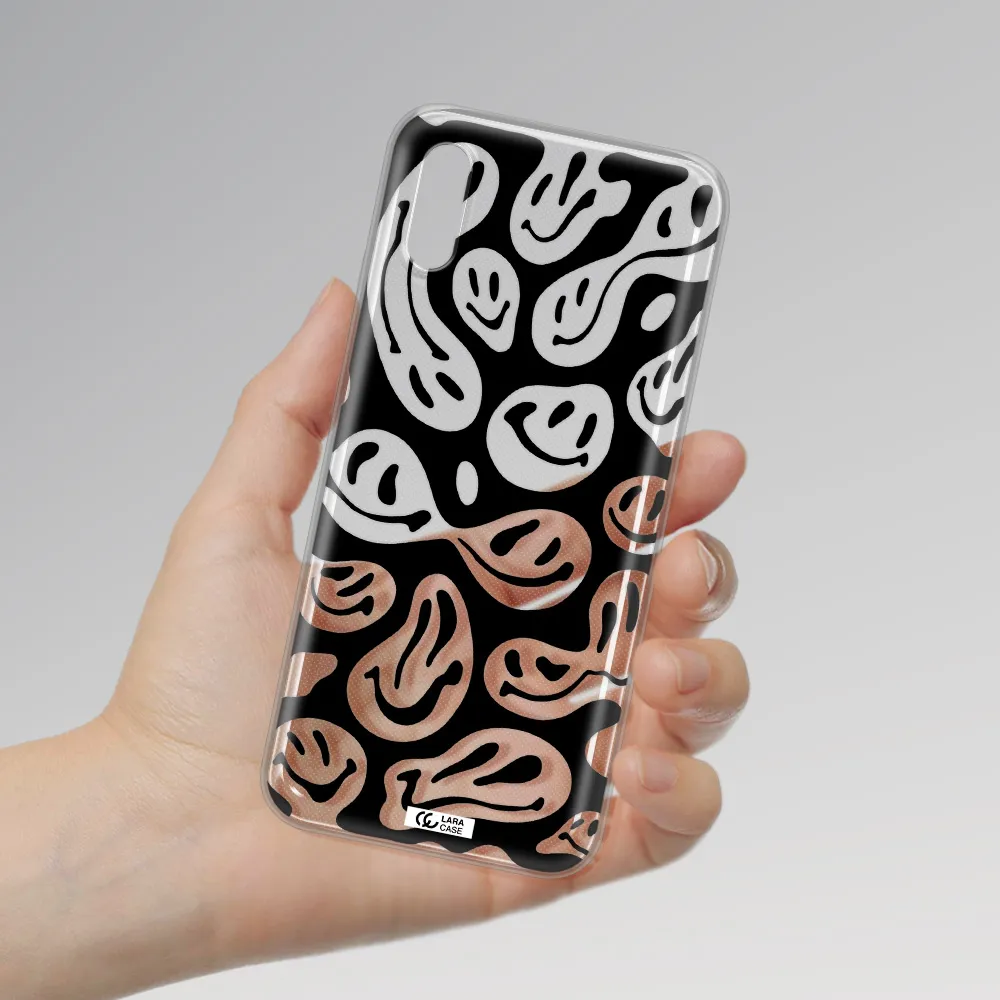 Smiley Faces Xiaomi Redmi 9A Clear TPU Case