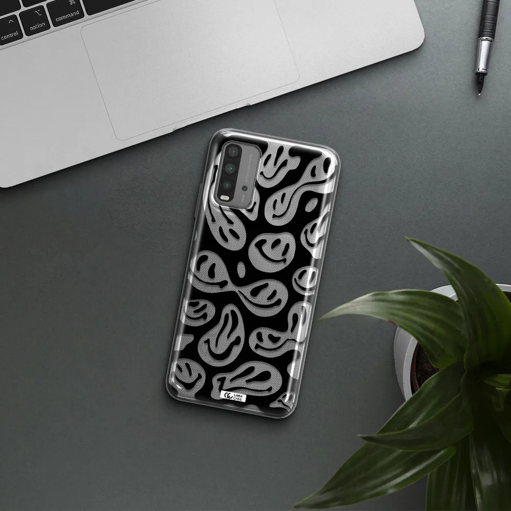 Smiley Faces Xiaomi Redmi 9T Clear TPU Case