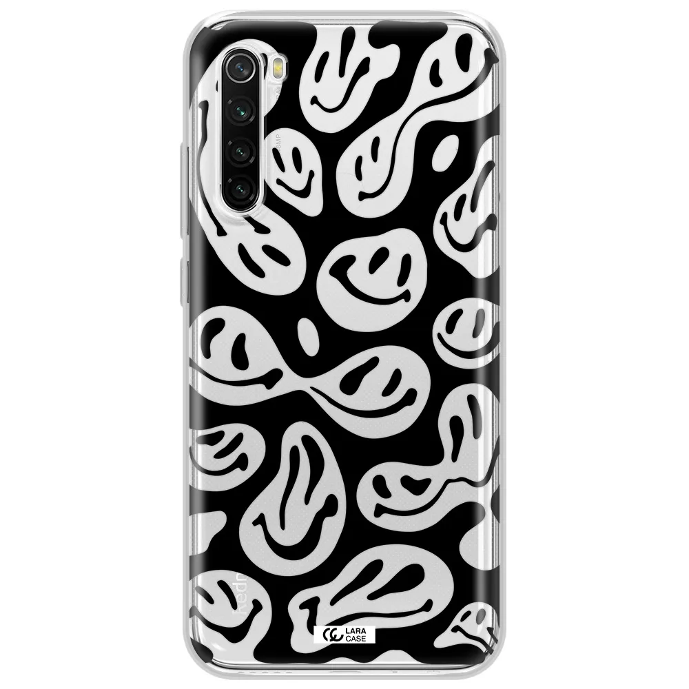 Smiley Faces Xiaomi Redmi Note 8T Clear Tpu Case