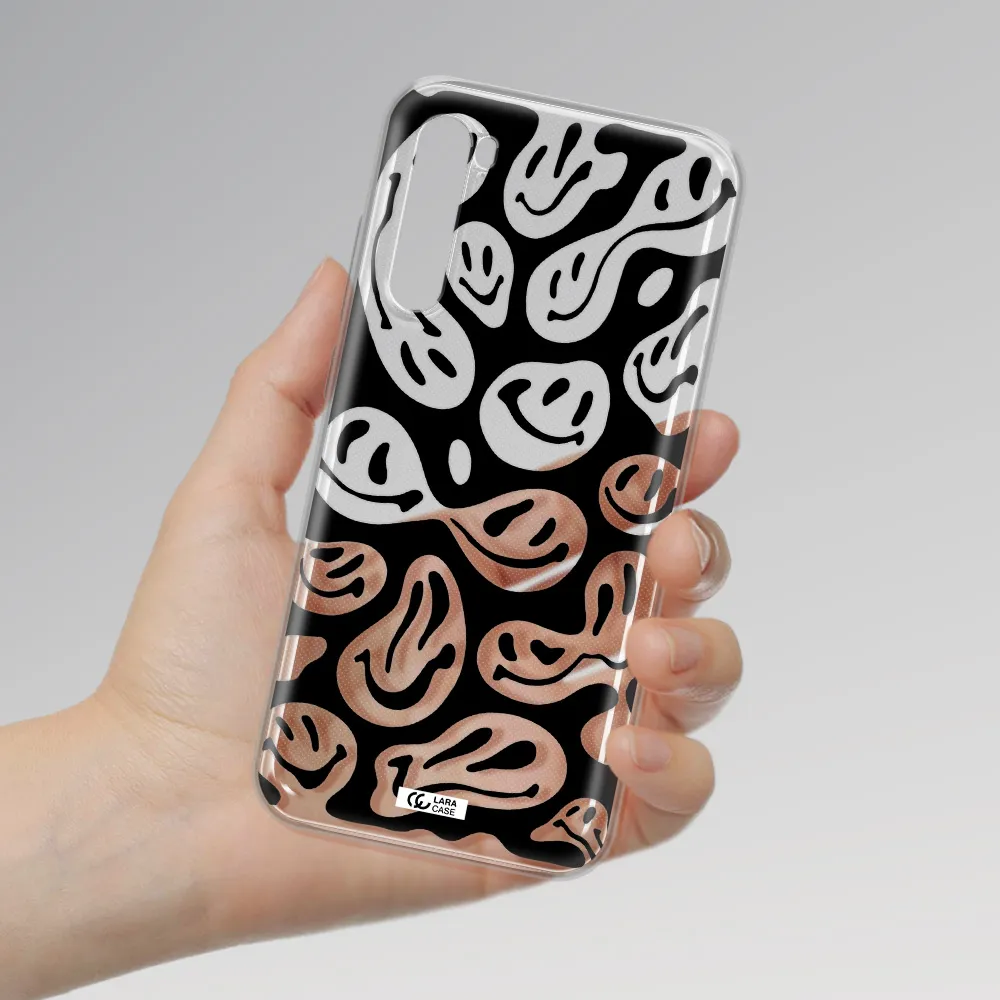 Smiley Faces Xiaomi Redmi Note 8T Clear Tpu Case