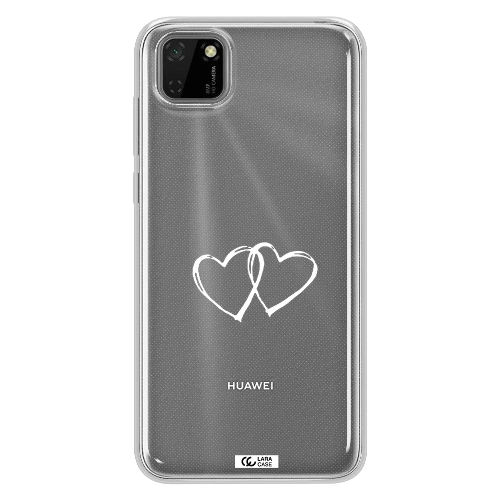 Heart Couple Huawei Honor 9S Clear TPU Case