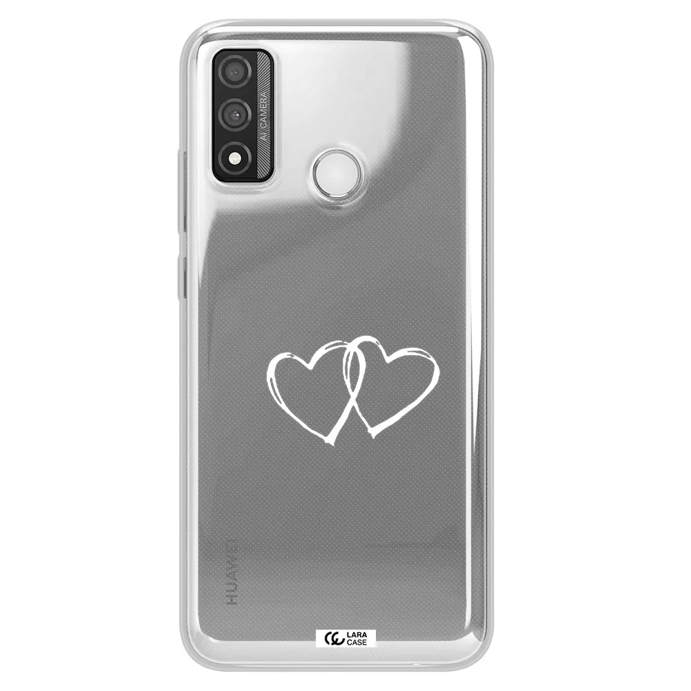 Heart Couple Huawei P Smart 2020 Clear TPU Case