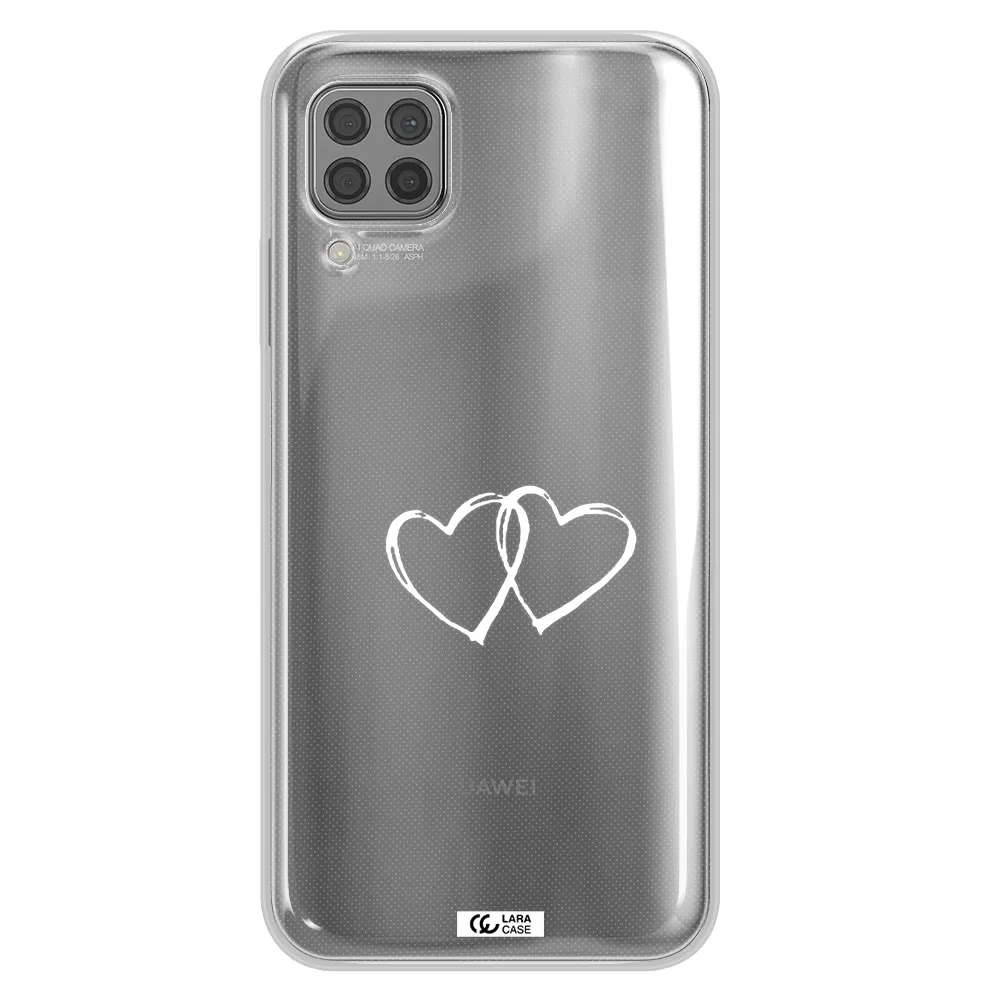 Heart Couple Huawei P40 Lite Clear TPU Case