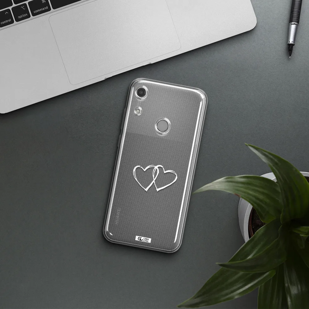 Heart Couple Huawei Y6S Clear TPU Case