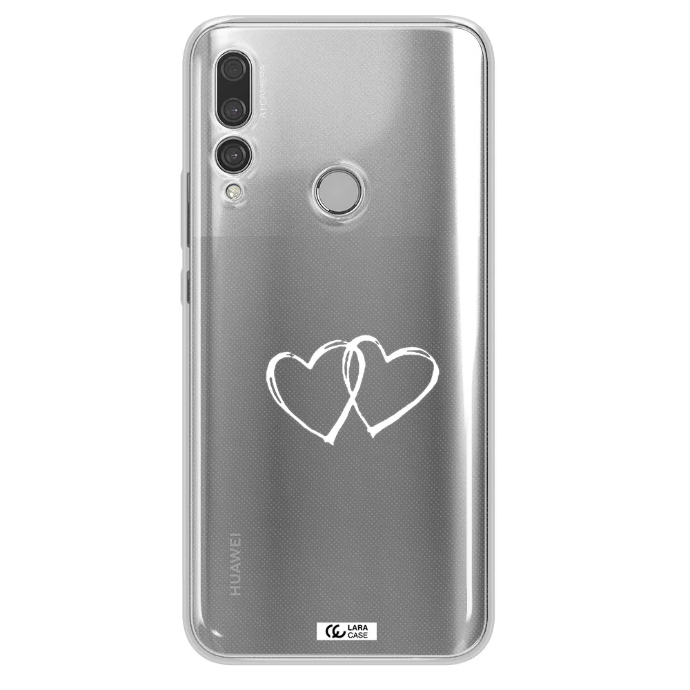Heart Couple Huawei Y9 Prime 2019 Clear TPU Case