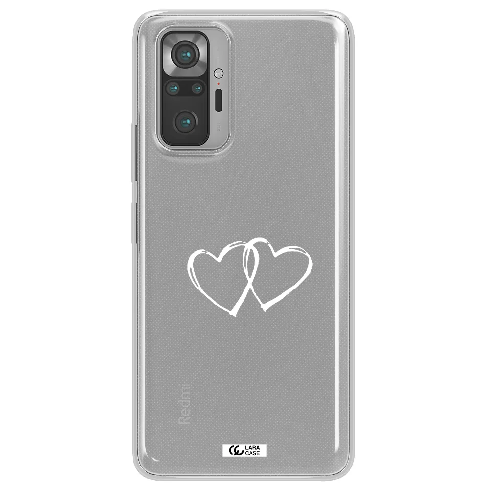 Heart Couple Xiaomi Note 10 Pro Clear TPU Case