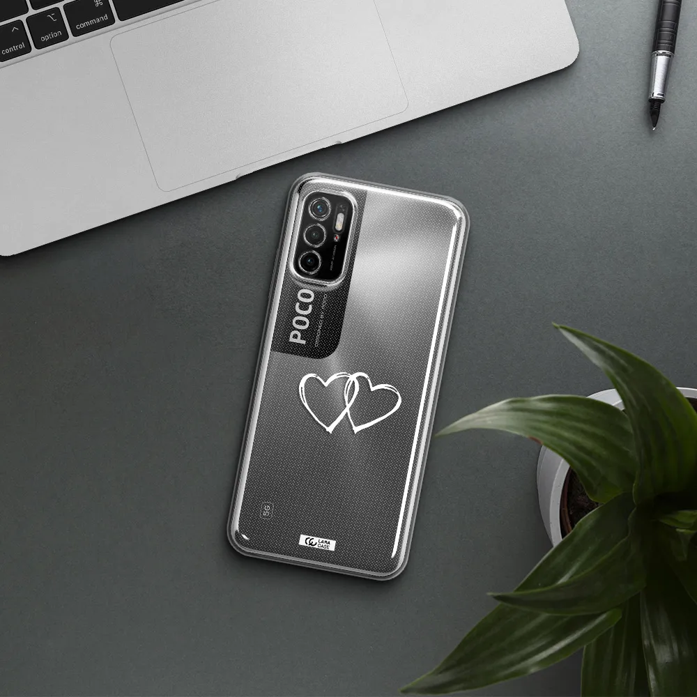 Heart Couple Xiaomi Poco M3 Pro Clear Tpu Case