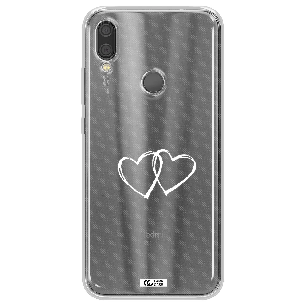 Heart Couple Xiaomi Redmi Note 7 Clear TPU Case