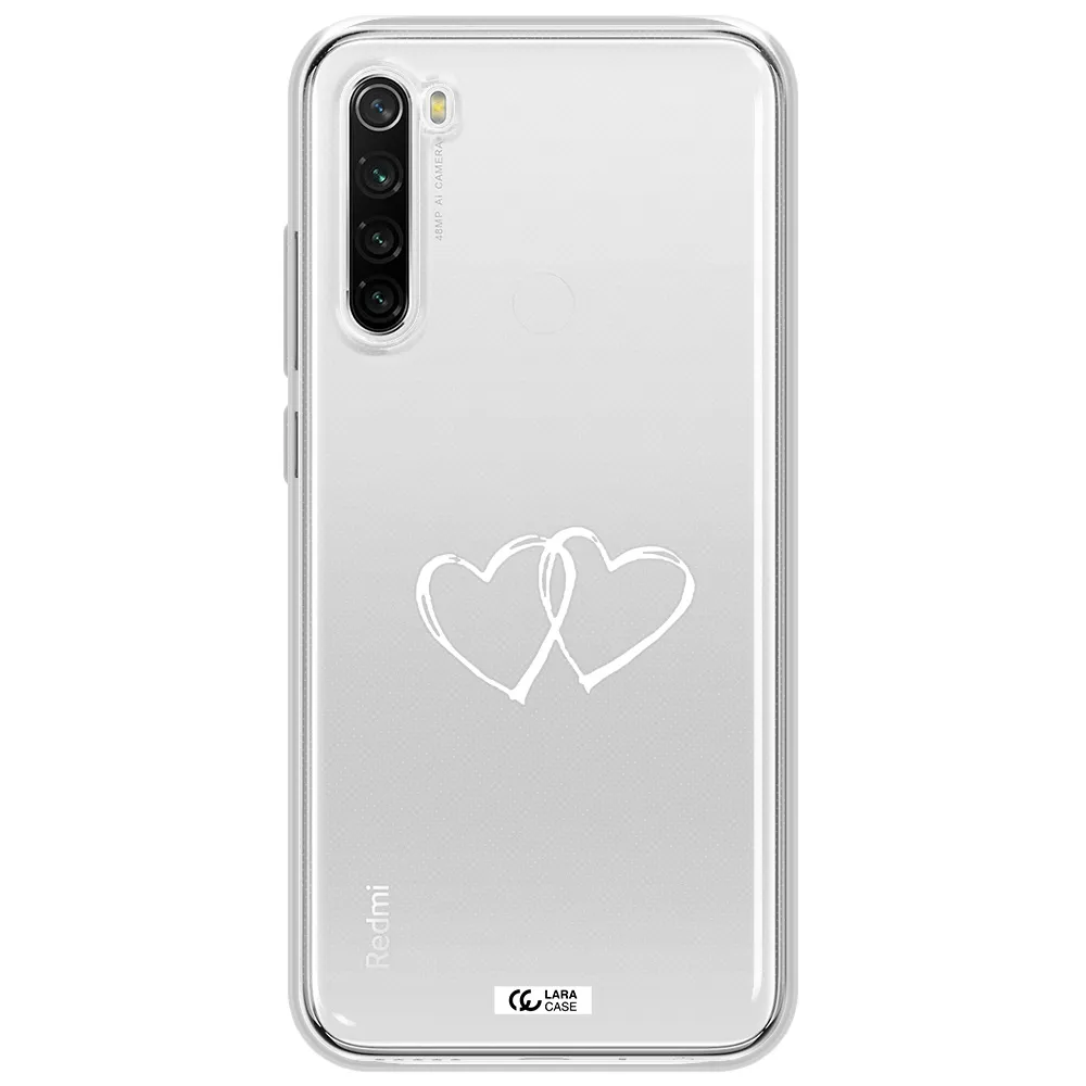 Heart Couple Xiaomi Redmi Note 8T Clear Tpu Case
