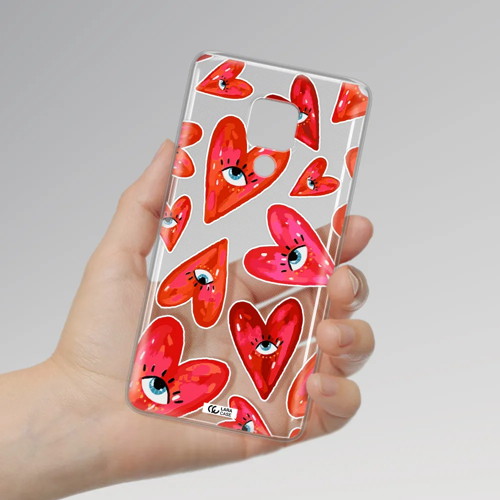 Evil Eye Heart Huawei Mate 20X Clear TPU Case