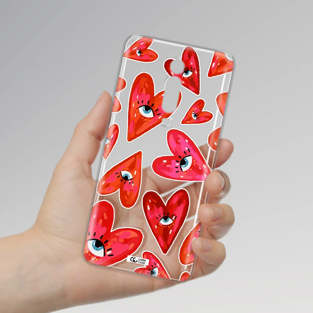 Evil Eye Heart Xiaomi Redmi K20 Clear Tpu Case